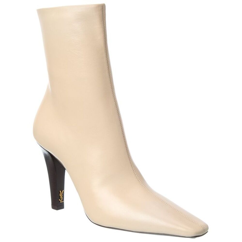 Saint Laurent Jill 95 Leather Bootie